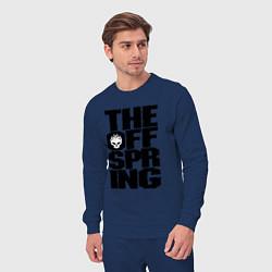 Костюм хлопковый мужской The Offspring, цвет: тёмно-синий — фото 2