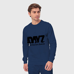 Костюм хлопковый мужской DayZ: Slay Survive, цвет: тёмно-синий — фото 2