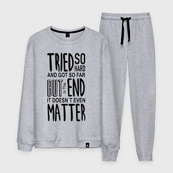 Костюм хлопковый мужской Linkin Park: Tried so Hard, цвет: меланж