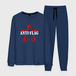 Костюм хлопковый мужской Anti-Flag, цвет: тёмно-синий