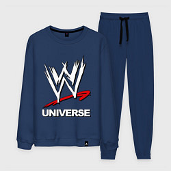 Костюм хлопковый мужской WWE universe, цвет: тёмно-синий