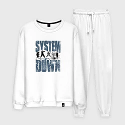 Мужской костюм System of a Down большое лого