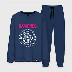Костюм хлопковый мужской Ramones Boyband, цвет: тёмно-синий