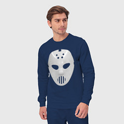 Костюм хлопковый мужской Angerfist Mask, цвет: тёмно-синий — фото 2