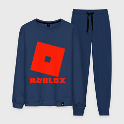 Костюм хлопковый мужской Roblox Logo, цвет: тёмно-синий