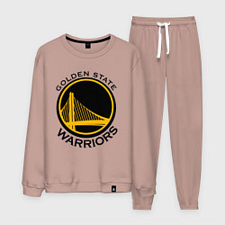 Костюм хлопковый мужской GOLDEN STATE WARRIORS, цвет: пыльно-розовый