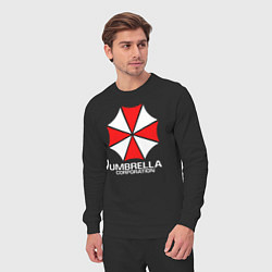 Костюм хлопковый мужской UMBRELLA CORP, цвет: черный — фото 2