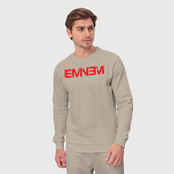 Костюм хлопковый мужской EMINEM, цвет: миндальный — фото 2