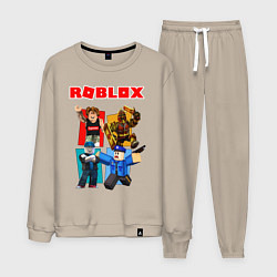 Костюм хлопковый мужской ROBLOX, цвет: миндальный