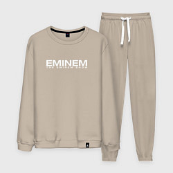 Костюм хлопковый мужской EMINEM, цвет: миндальный