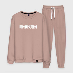 Костюм хлопковый мужской EMINEM, цвет: пыльно-розовый