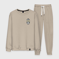 Костюм хлопковый мужской JUVENTUS, цвет: миндальный