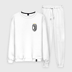 Костюм хлопковый мужской JUVENTUS, цвет: белый