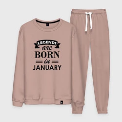 Мужской костюм Legends are born in january