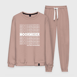 Костюм хлопковый мужской PAYTON MOORMEIER, цвет: пыльно-розовый