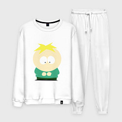 Костюм хлопковый мужской South Park Баттерс, цвет: белый