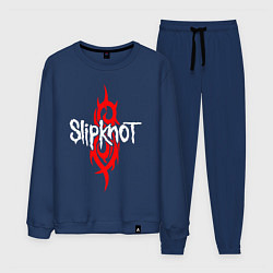 Костюм хлопковый мужской SLIPKNOT, цвет: тёмно-синий