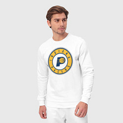 Костюм хлопковый мужской Indiana Pacers 1, цвет: белый — фото 2