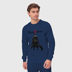 Костюм хлопковый мужской Bloodborne, цвет: тёмно-синий — фото 2