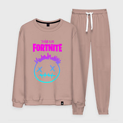 Костюм хлопковый мужской TRAVIS SCOTT X FORTNITE, цвет: пыльно-розовый