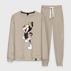 Костюм хлопковый мужской Дот Уорнер Animaniacs, цвет: миндальный