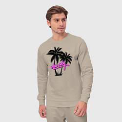 Костюм хлопковый мужской GTA Vice City, цвет: миндальный — фото 2