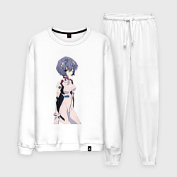 Костюм хлопковый мужской Ayanami Rei, цвет: белый