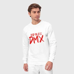 Костюм хлопковый мужской God Bless DMX, цвет: белый — фото 2