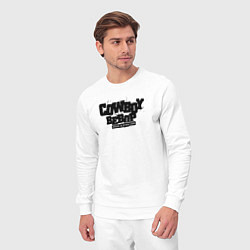 Костюм хлопковый мужской Cowboy Bebop, цвет: белый — фото 2