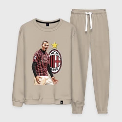 Мужской костюм Zlatan Ibrahimovic Milan Italy