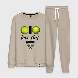 Мужской костюм Я люблю теннис