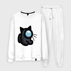 Костюм хлопковый мужской Among Us, цвет: белый