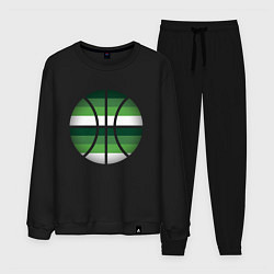 Костюм хлопковый мужской Bucks Ball, цвет: черный