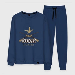 Костюм хлопковый мужской Duck hunter, цвет: тёмно-синий