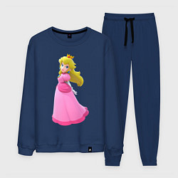 Костюм хлопковый мужской Princess Peach, цвет: тёмно-синий