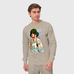 Костюм хлопковый мужской Angry princess, цвет: миндальный — фото 2
