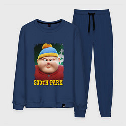 Костюм хлопковый мужской Eric Cartman 3D South Park, цвет: тёмно-синий