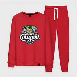 Костюм хлопковый мужской Kane County Cougars - baseball team, цвет: красный