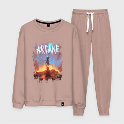 Мужской костюм JINX HERE WAS ARCANE LEAGUE OF LEGENDS ДЖИНКС