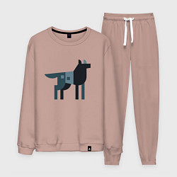 Мужской костюм Wolf Minimalism