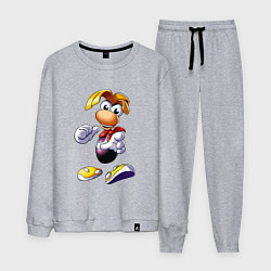 Костюм хлопковый мужской Rayman 3D Legends, цвет: меланж
