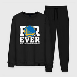 Костюм хлопковый мужской Golden State Warriors FOREVER NOT JUST WHEN WE WIN, цвет: черный