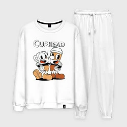 Мужской костюм Cuphead 2 чашечки