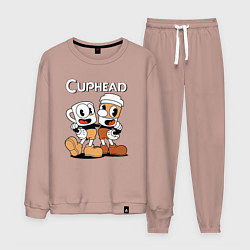 Мужской костюм Cuphead 2 чашечки