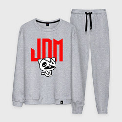 Костюм хлопковый мужской JDM Kitten-Zombie Japan, цвет: меланж