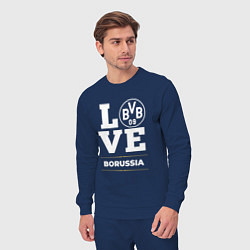 Костюм хлопковый мужской Borussia Love Classic, цвет: тёмно-синий — фото 2