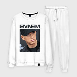 Костюм хлопковый мужской Eminem фото, цвет: белый