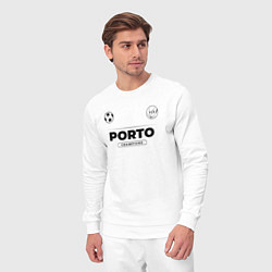 Костюм хлопковый мужской Porto Униформа Чемпионов, цвет: белый — фото 2