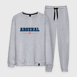 Костюм хлопковый мужской Arsenal FC Classic, цвет: меланж