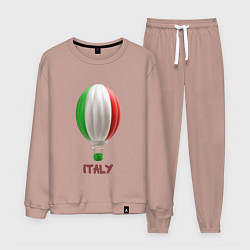 Мужской костюм 3d aerostat Italy flag